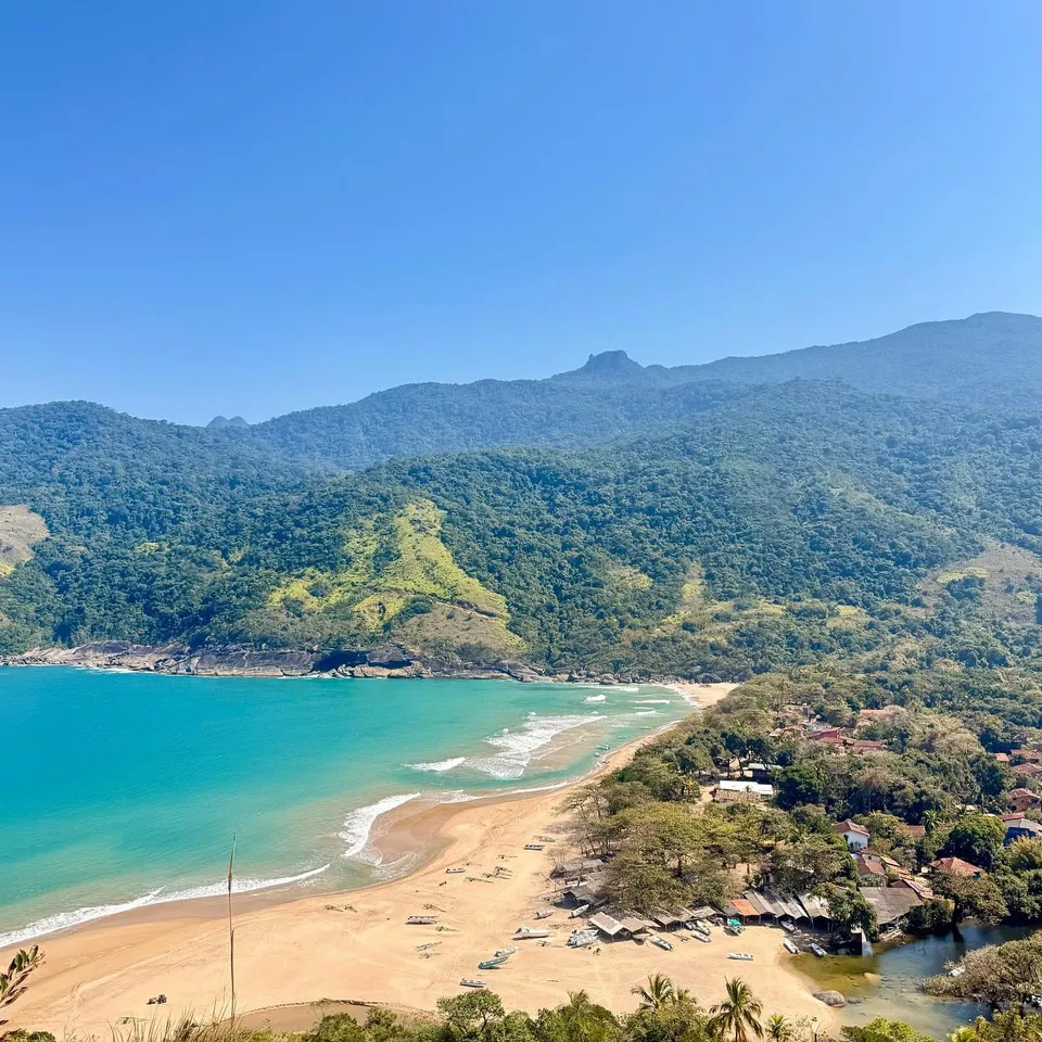 Praia do Bonete vista do mirante